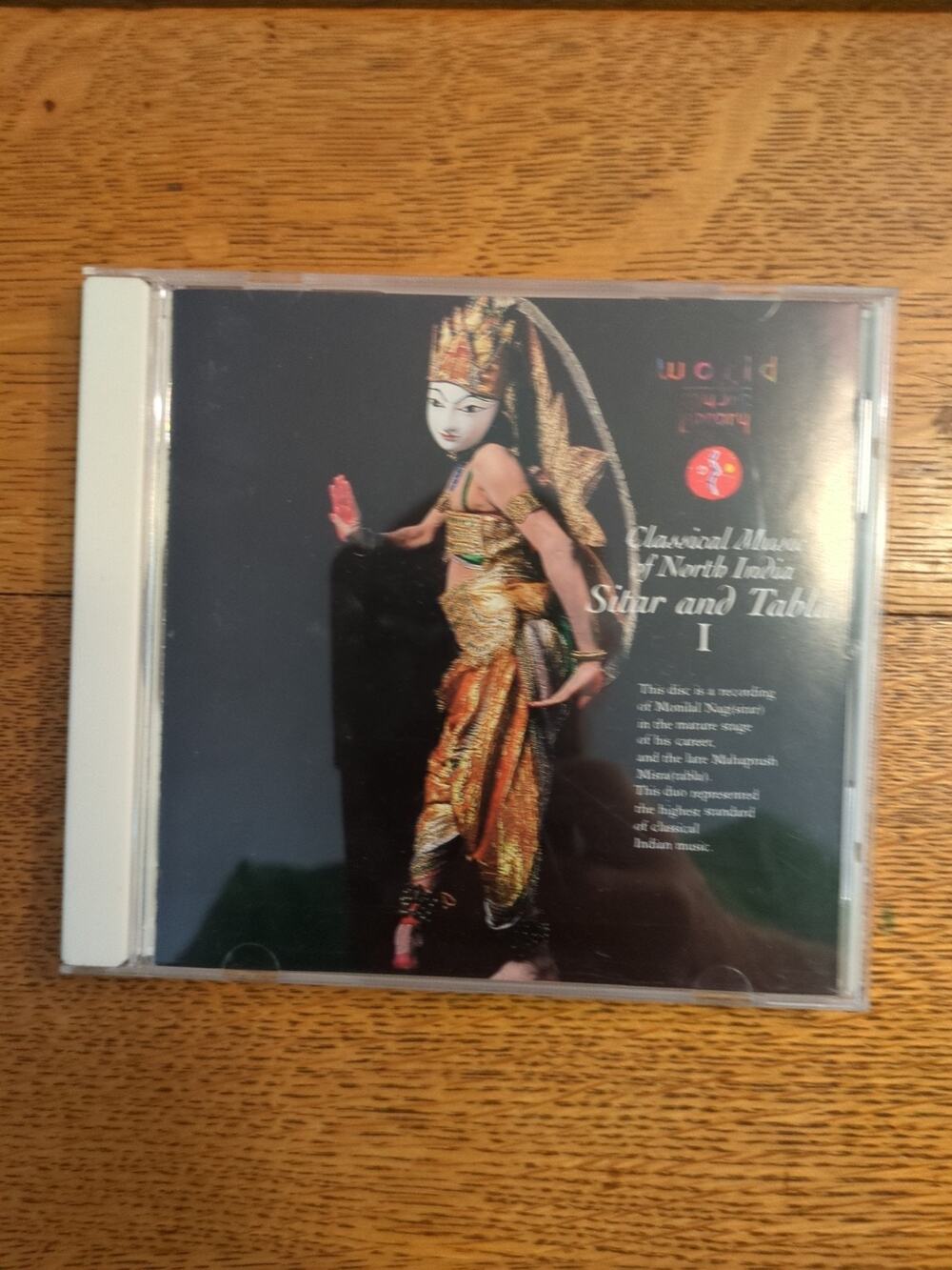 Classical Music of North India Sitar and Tabla CD Album